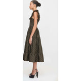 The Ellie Nap Dress - Metallic Brocade