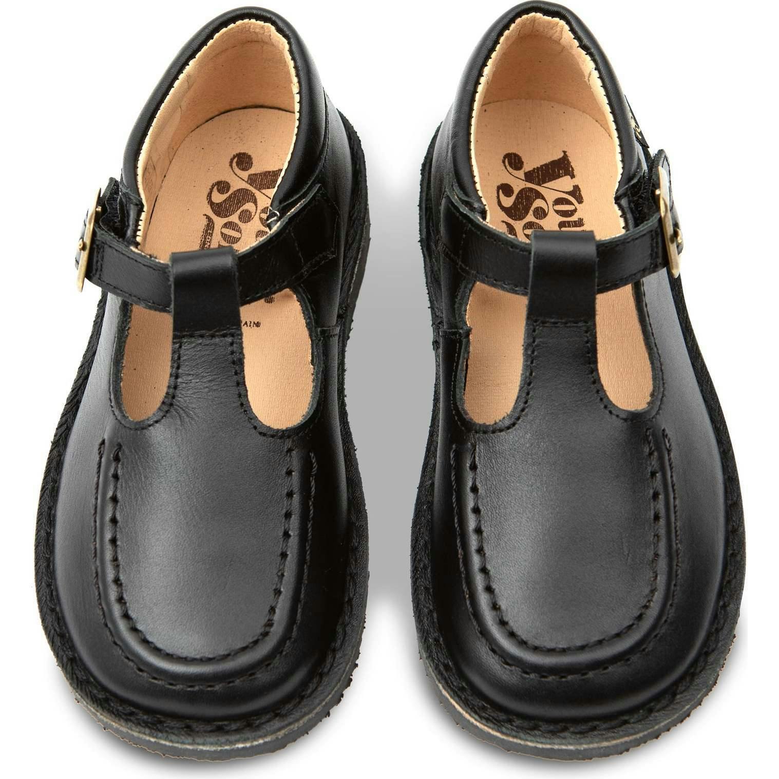 Parker T-Bar Shoe, Black