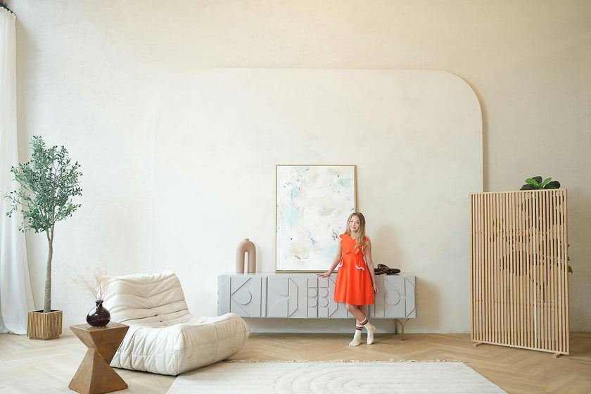 Colette Dress, Orange