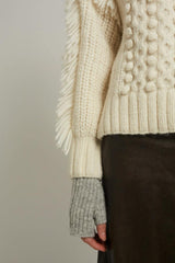 MAE HANDWARMER | PALE MELANGE GREY