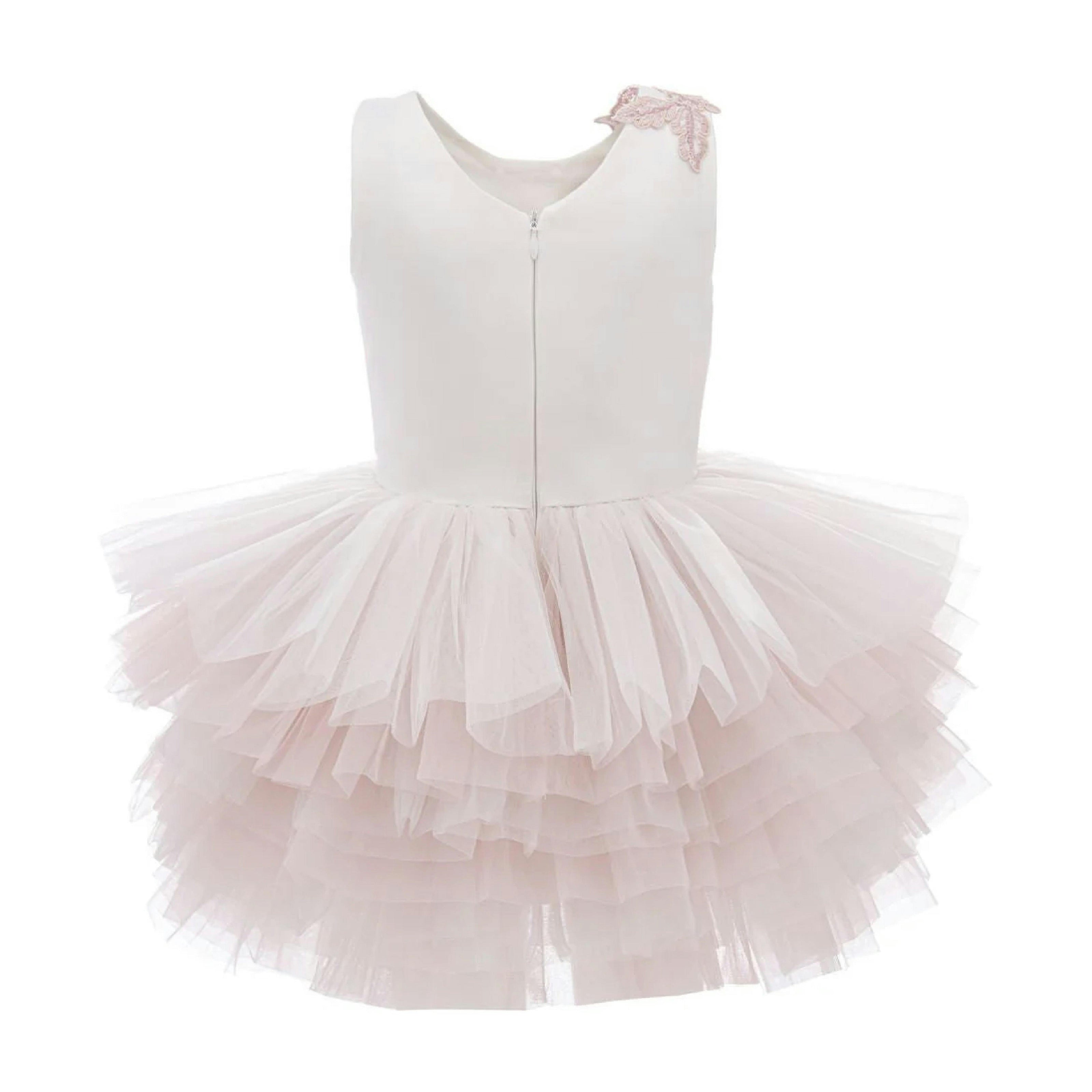 Pink Littlebrook Floral Tulle Dress