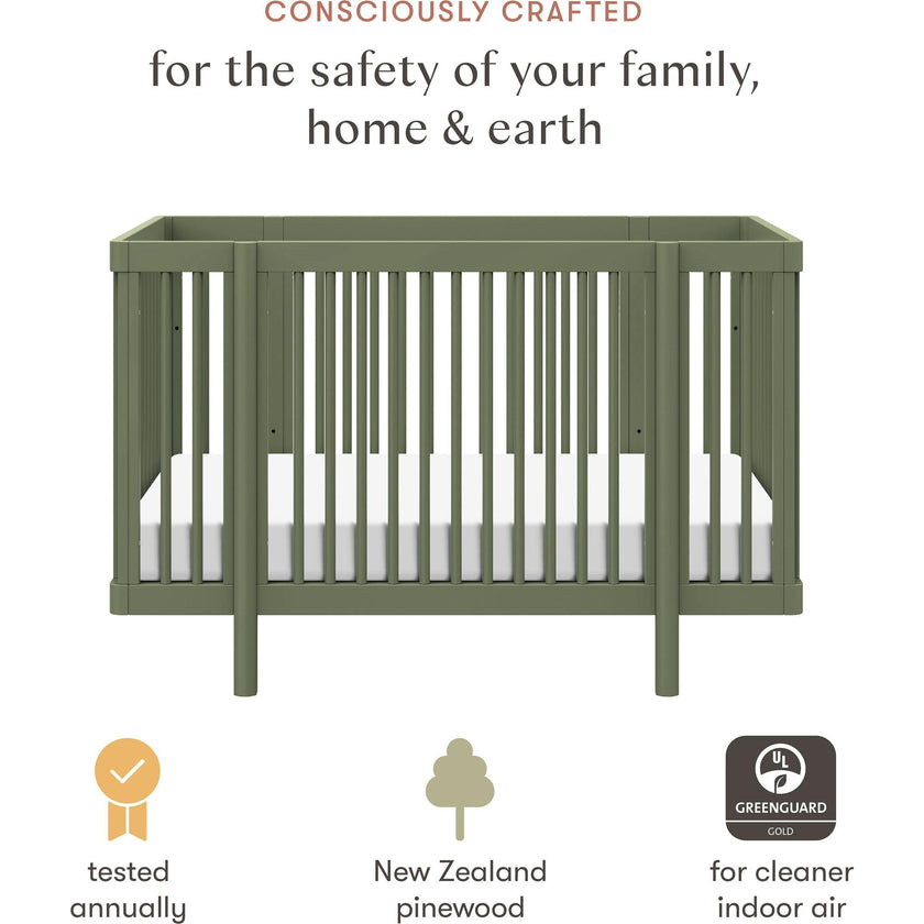 Pogo 8-In-1 Convertible Crib With All-Stages Conversion Kits