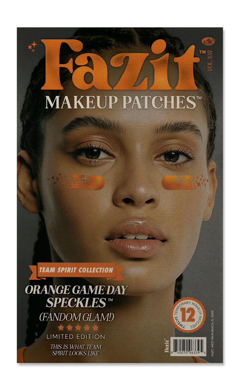 Orange Game Day Speckles