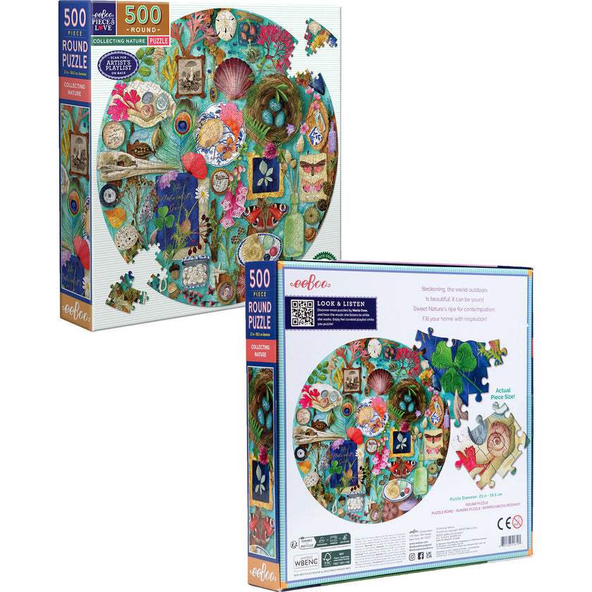 Piece&Love: Collecting Nature - 500 pc Puzzle