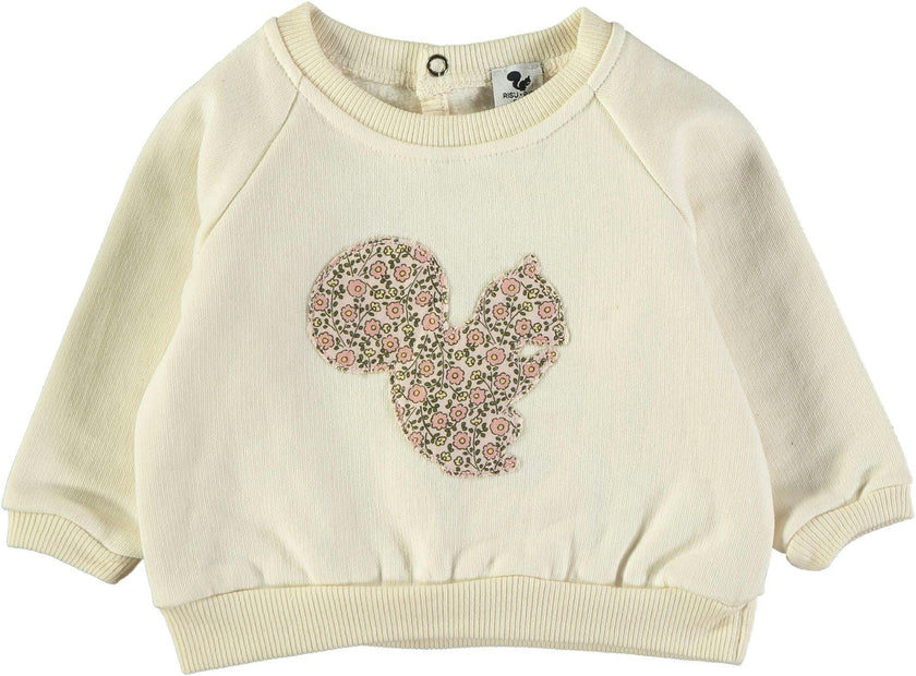 Sweat shirt bébé écureuil