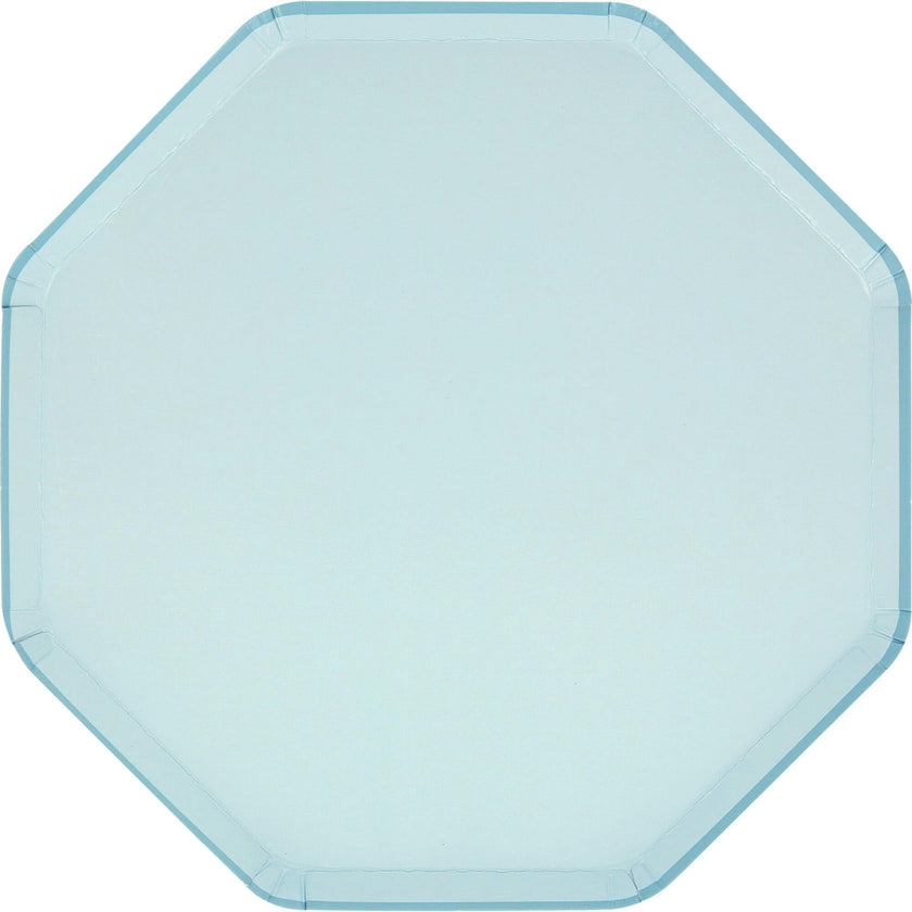 Summer Sky Blue Dinner Plates