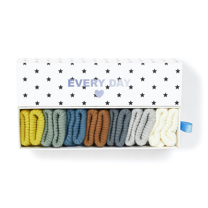 Days of the Week Baby Socks - Cool