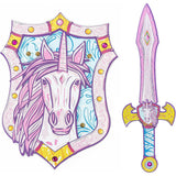 Enchanted Unicorn EVA Foam Sword & Shield Bundle