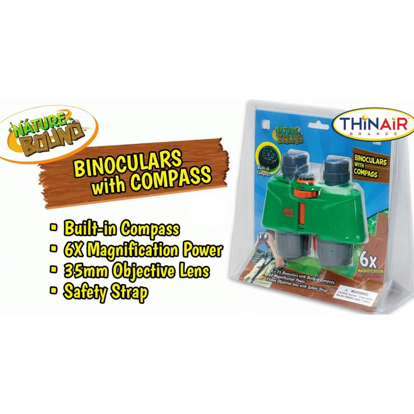 Nature Bound: Binoculars With Compass