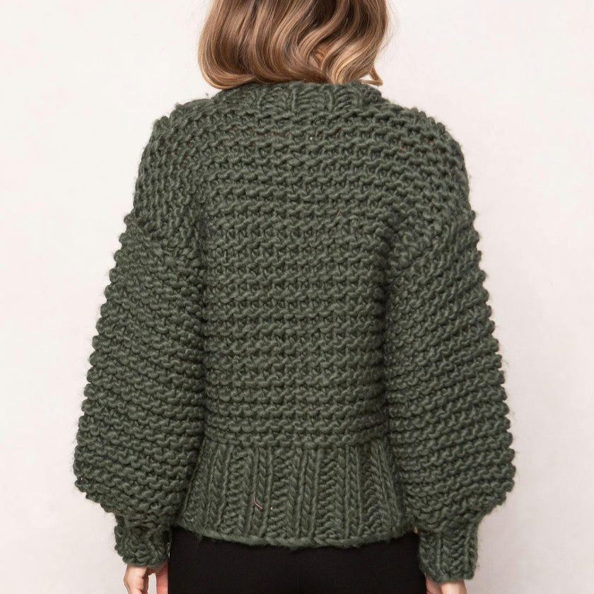 Erica Sweater in Emerald