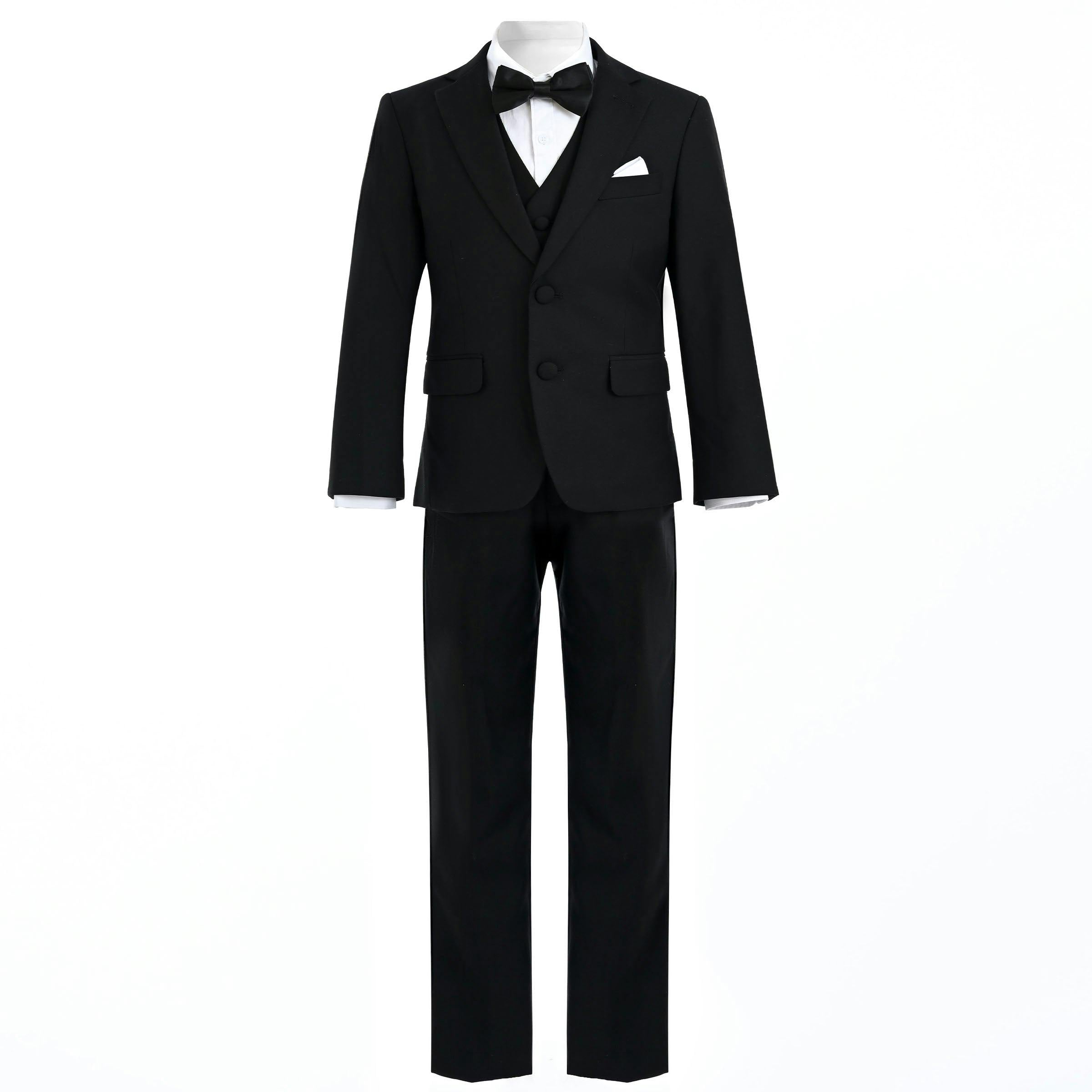 Black Peak Lapel Tuxedo Set