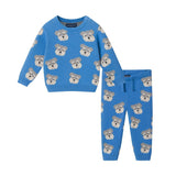Infant Sweater Knit Set | Playful Puppy