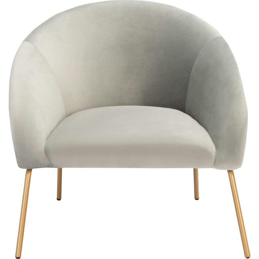 Mandi Velvet Accent Chair