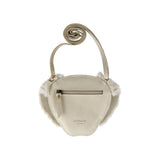 Britta Exclusive Purse | Golden Retriever | Ivory Classic Leather