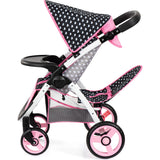 Bayer Design Dolls: Twin Star Stroller - Black
