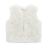 Ivory Faux Fur Chic Vest