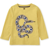 Lucky Graphic Tee, Yellow