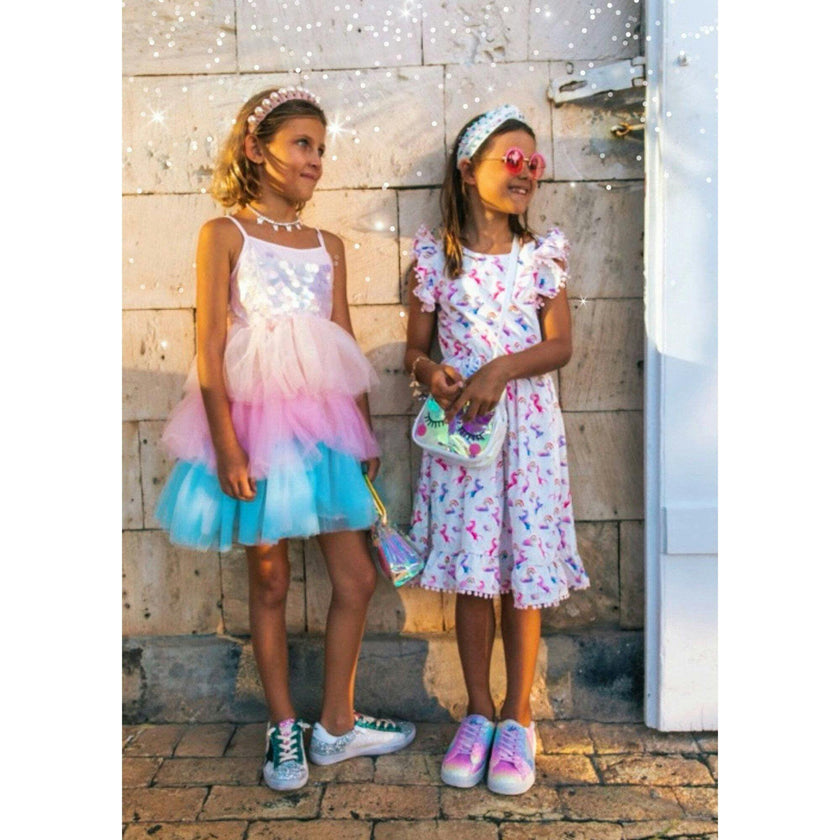 Paillette Ombre Tutu Dress