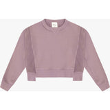 Tenly Cotton Fleece Reverse Insert Sweater