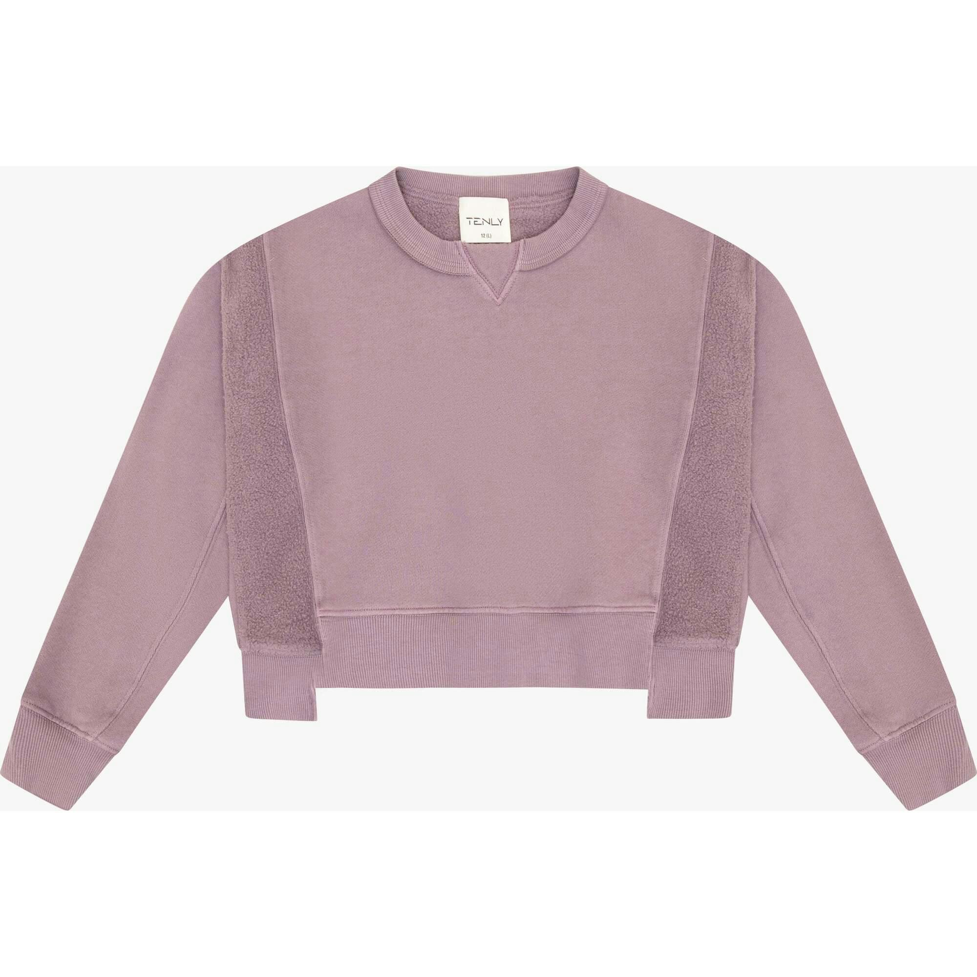 Tenly Cotton Fleece Reverse Insert Sweater