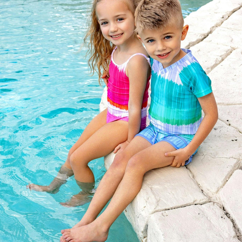 Dip Dye Swim Pants