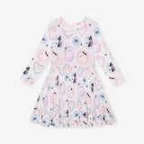Posh Spooks Ruffled Twirl Dress
