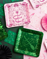 Emerald City Plates - 24 paper plates