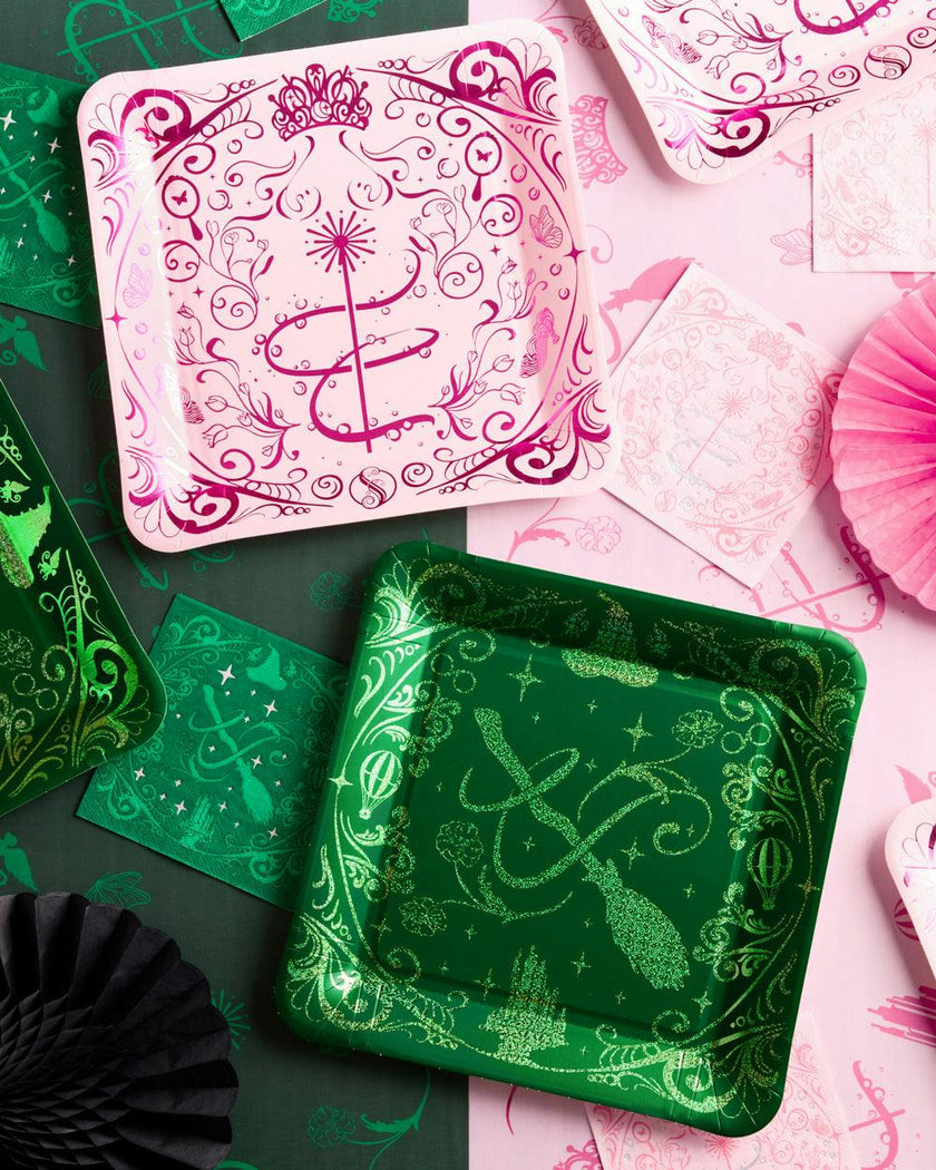 Emerald City Plates - 24 paper plates