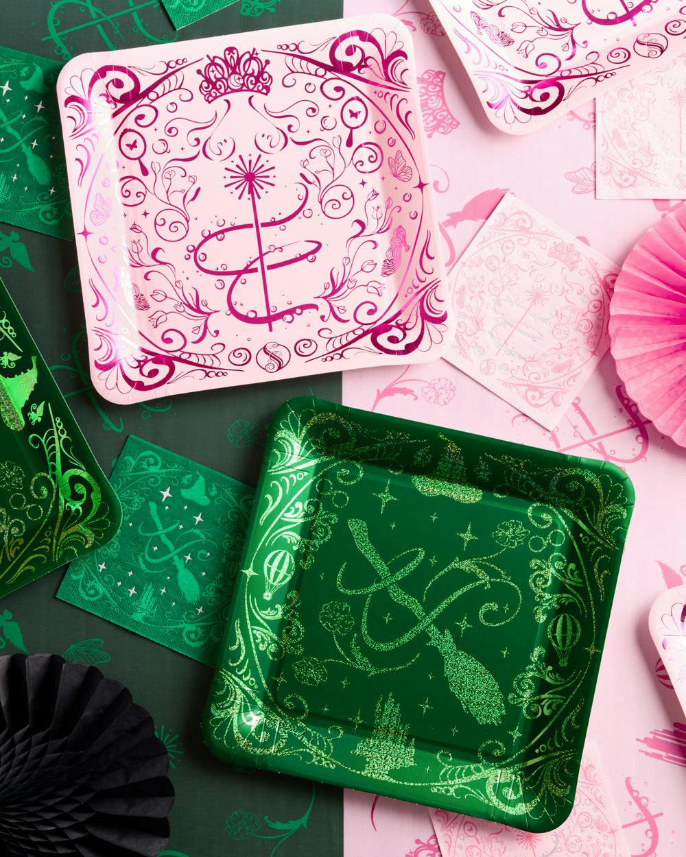 Emerald City Plates - 24 paper plates