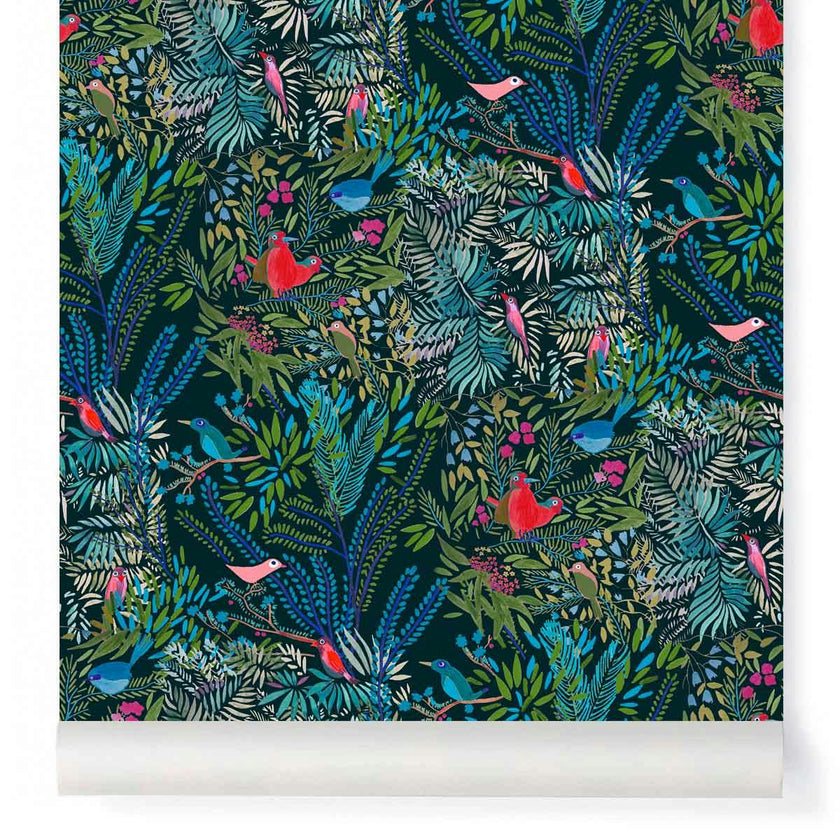 Papier peint JAZZ coloris Nuit