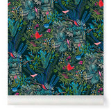 Papier peint JAZZ coloris Nuit