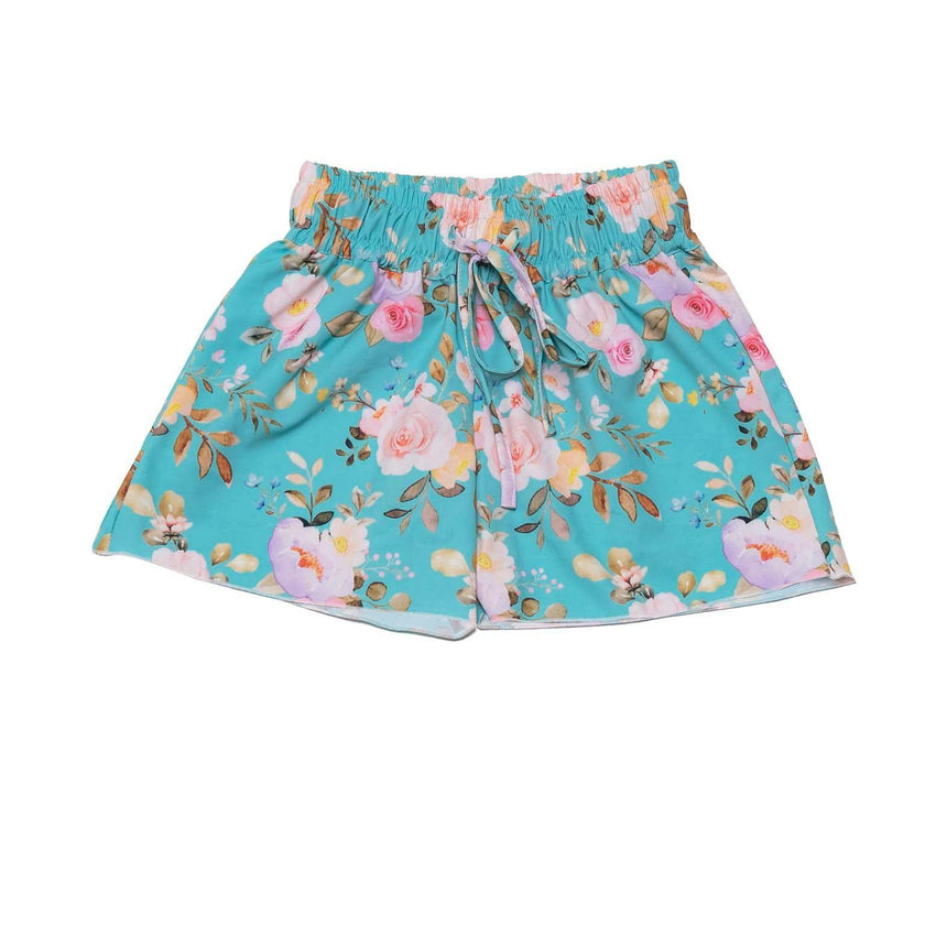 Girls Board Shorts with Tie