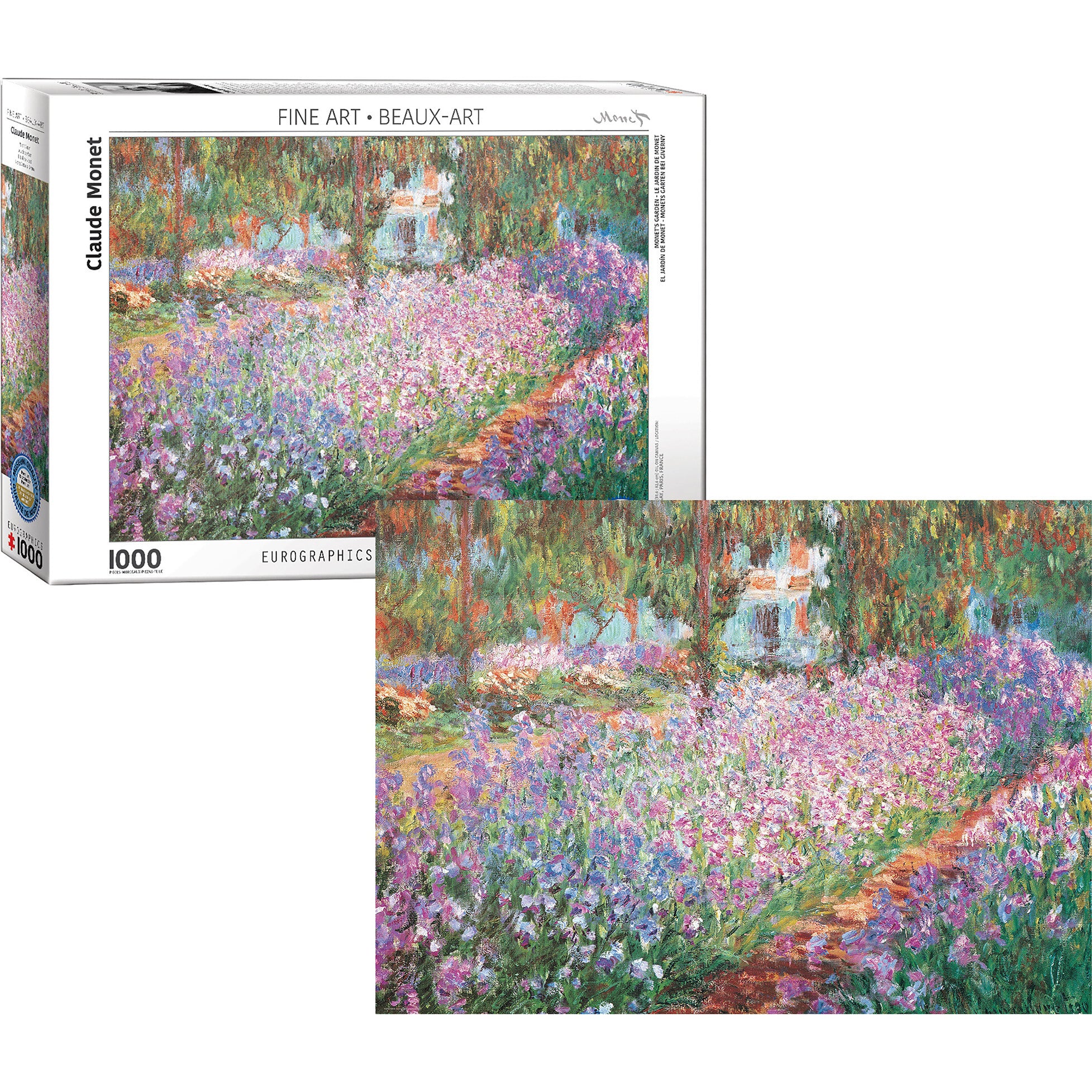 Monet's Garden by Monet - 1000 pc Puzzle