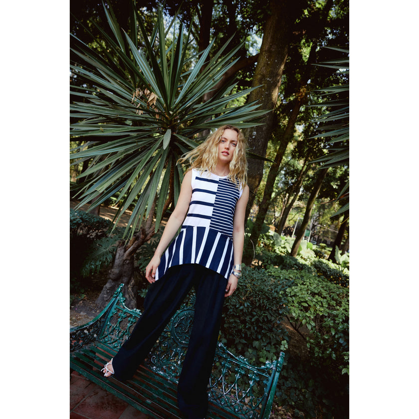Chantel Top, Stripes