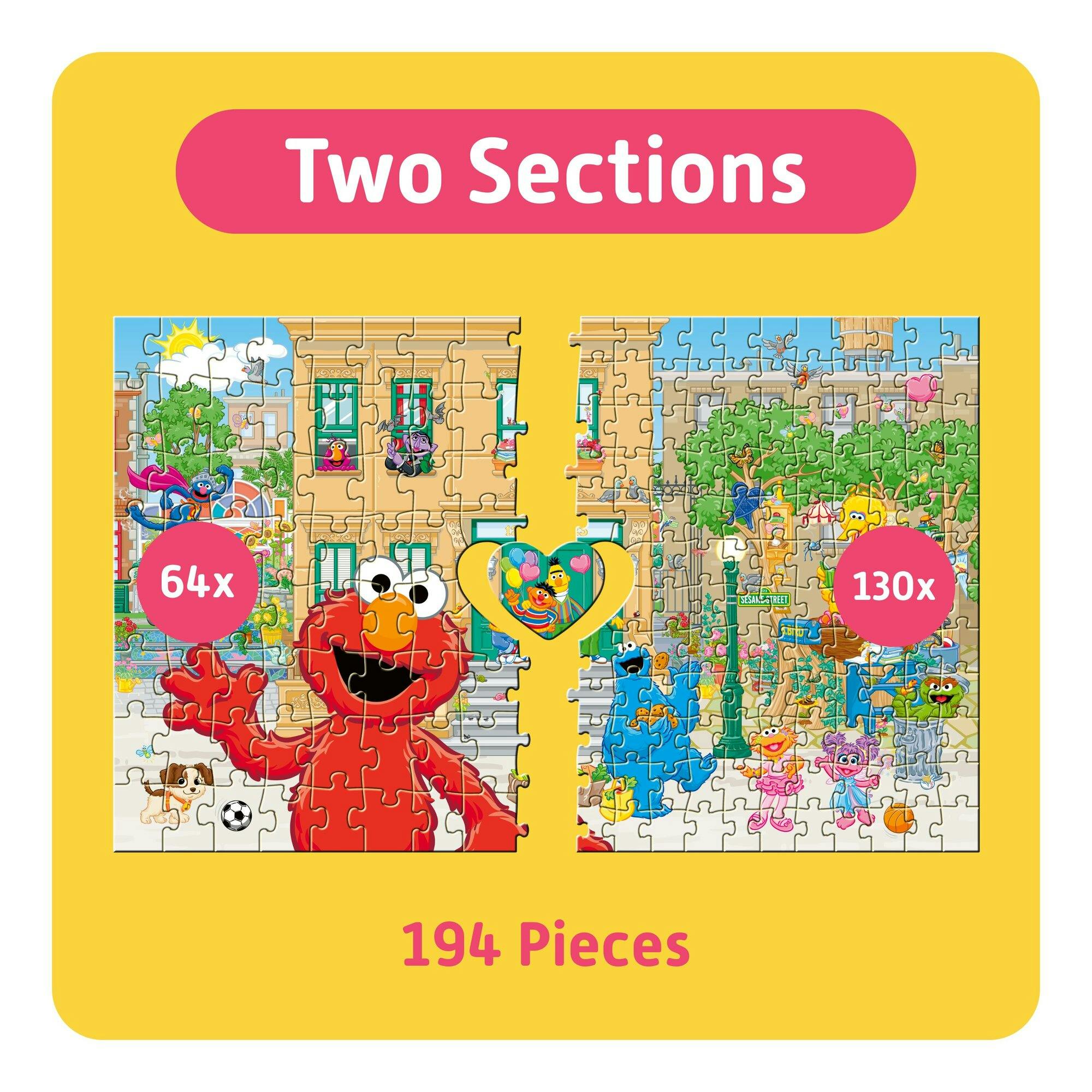 TeamPuzzle: Sesame Street - 194pc
