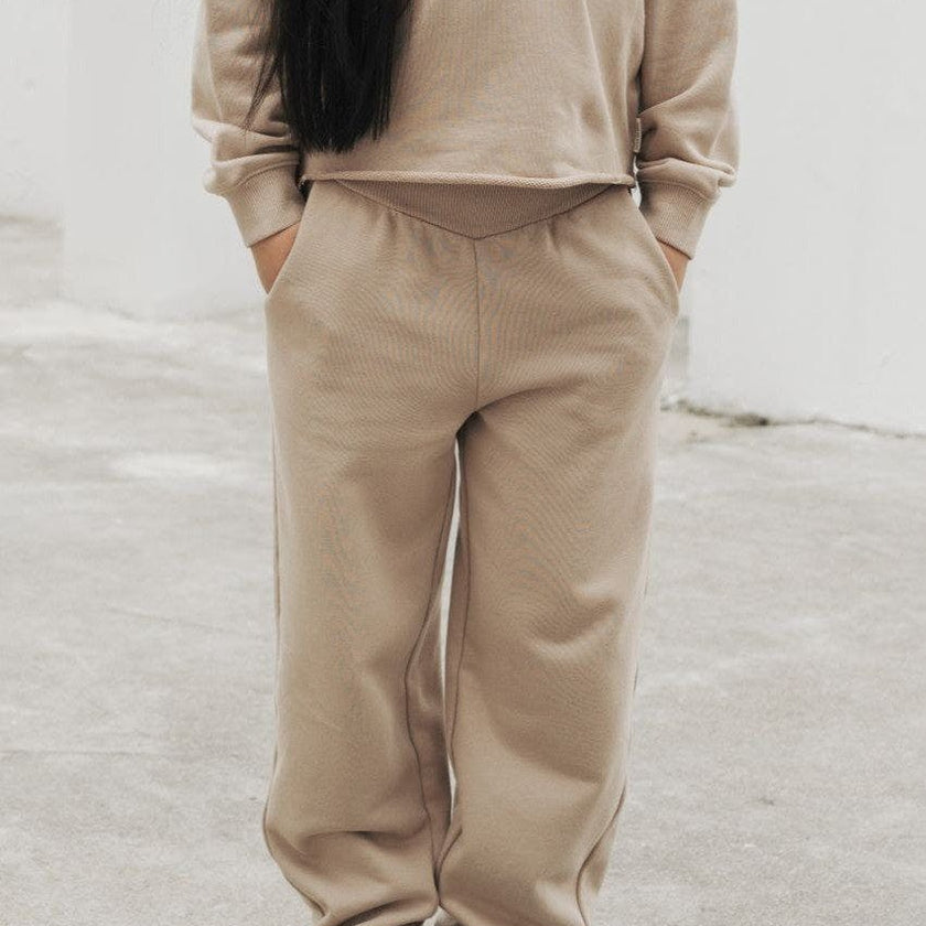 Organic Cotton High Waisted Sweatpant