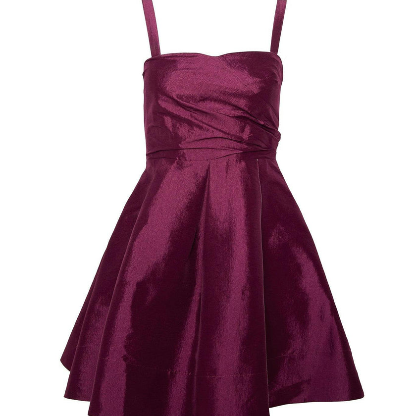 Alexis Dress in Wine