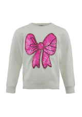 Pinky Big Bow Sweater