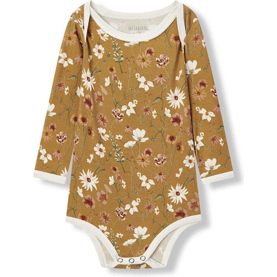 Wildflower Luxe Stretch Long Sleeve One Piece