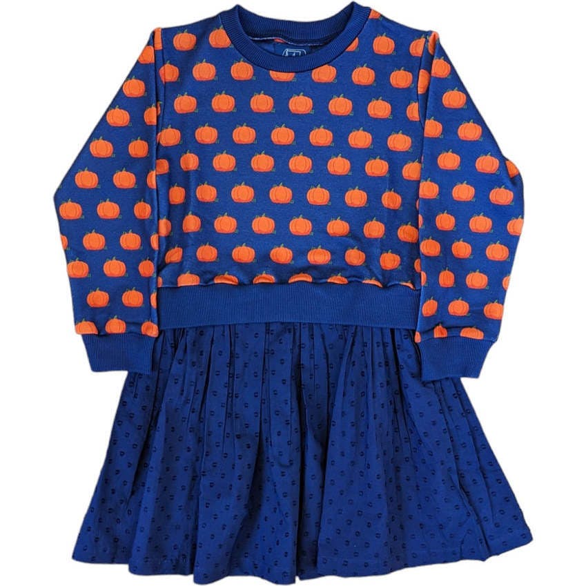 Pumpkin Patch Long Sleeve Sweatshirt And Twirl Skirt Dress