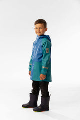 Rain Jacket Dark Turquoise