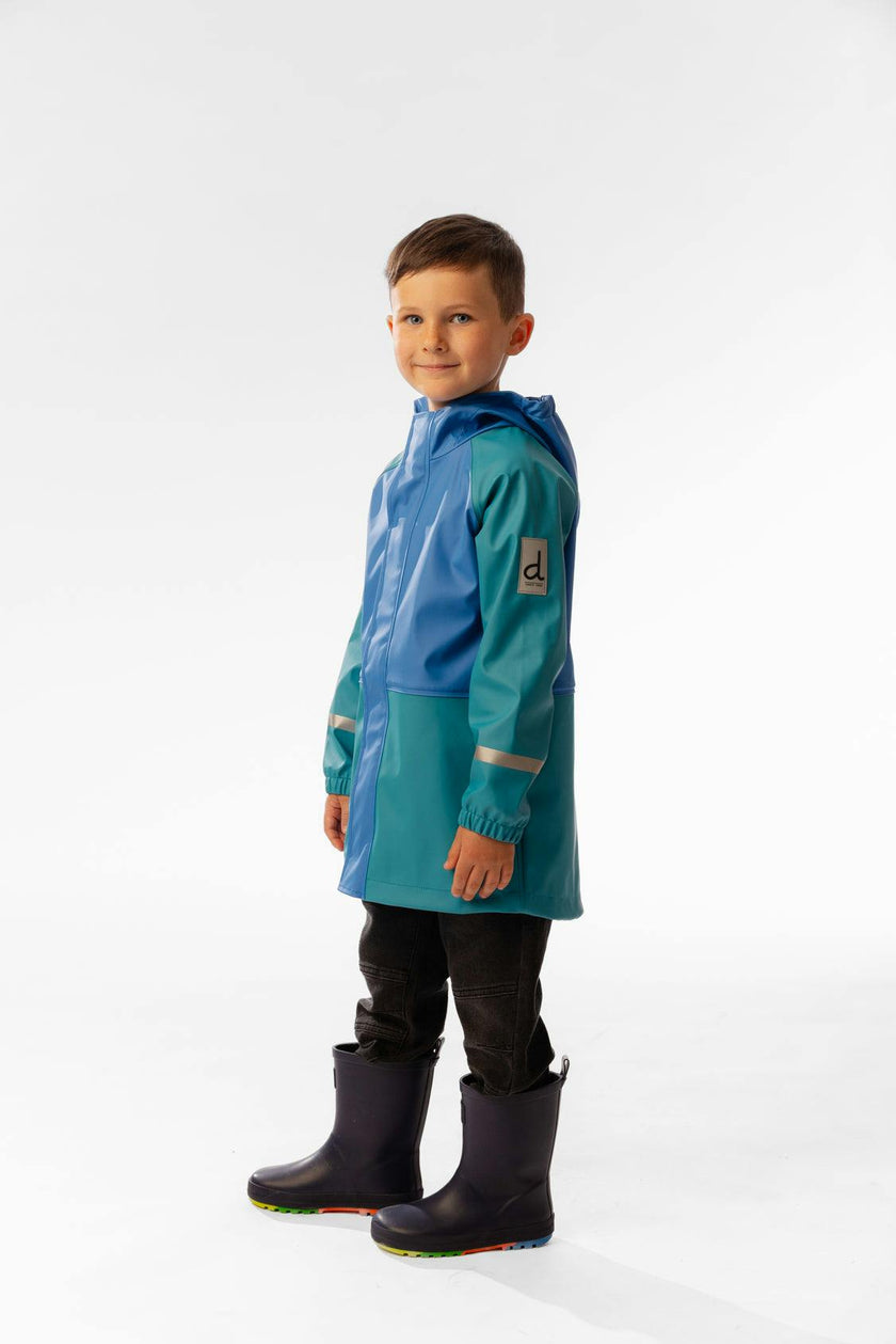 Rain Jacket Dark Turquoise