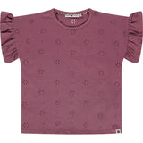 Ruffle Eyelet T-Shirt