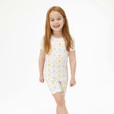 Spring Blooms Bow Trellis - Loungewear Short Set