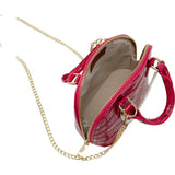 Patant Moon Pearl Handbag
