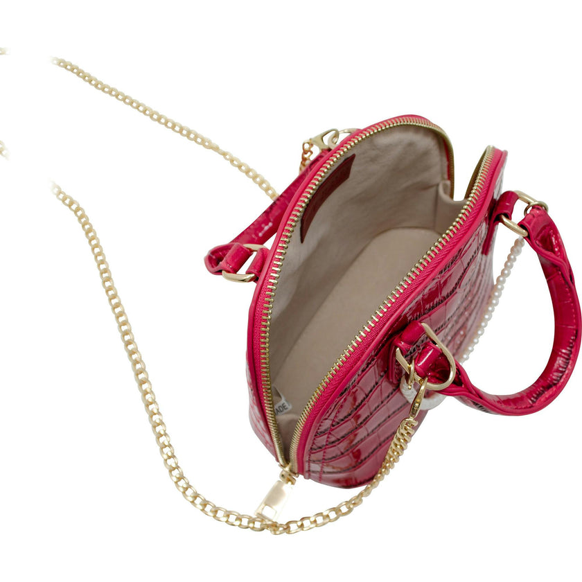 Patant Moon Pearl Handbag