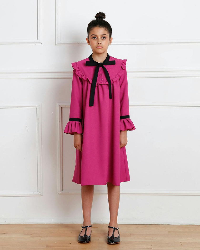 Emma dress (fuschia pink)