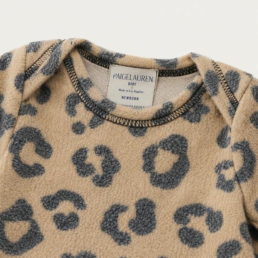 Brushed Hacci Animal Pajama