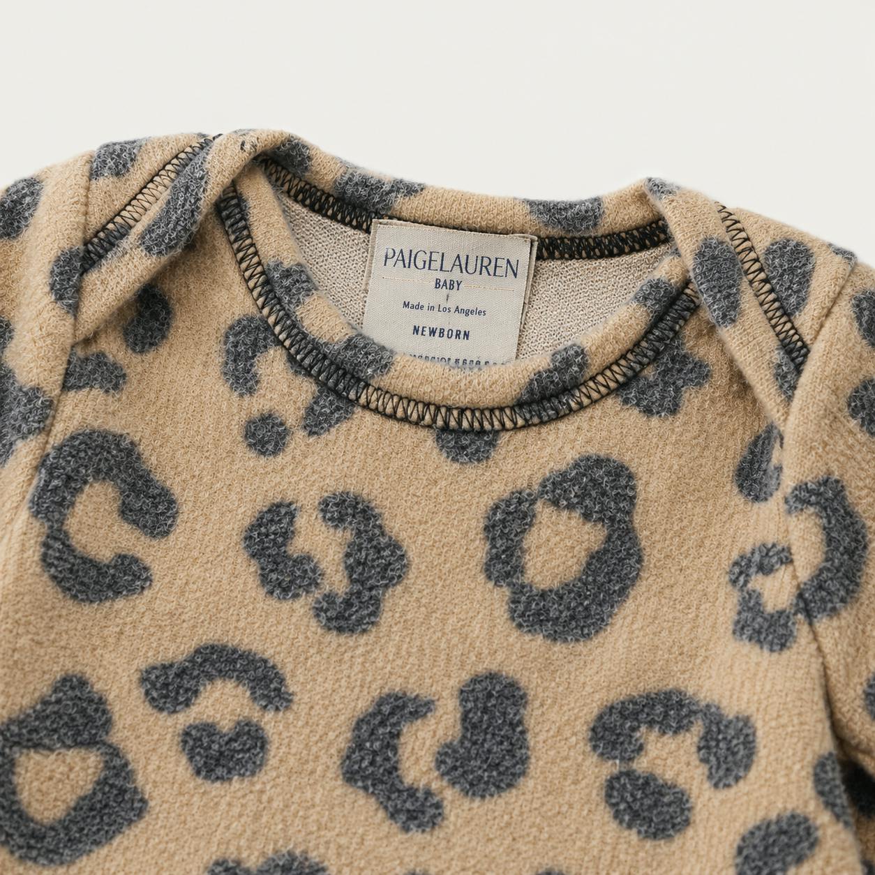Brushed Hacci Animal Pajama