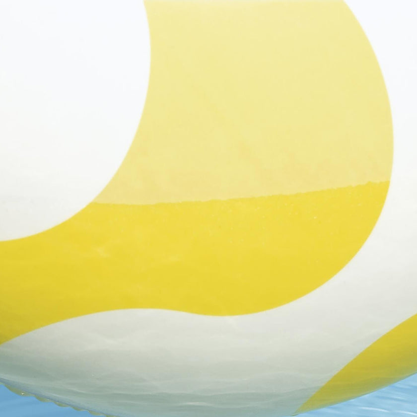 Comfort Plush: Baby Float - Yellow Wavy Square